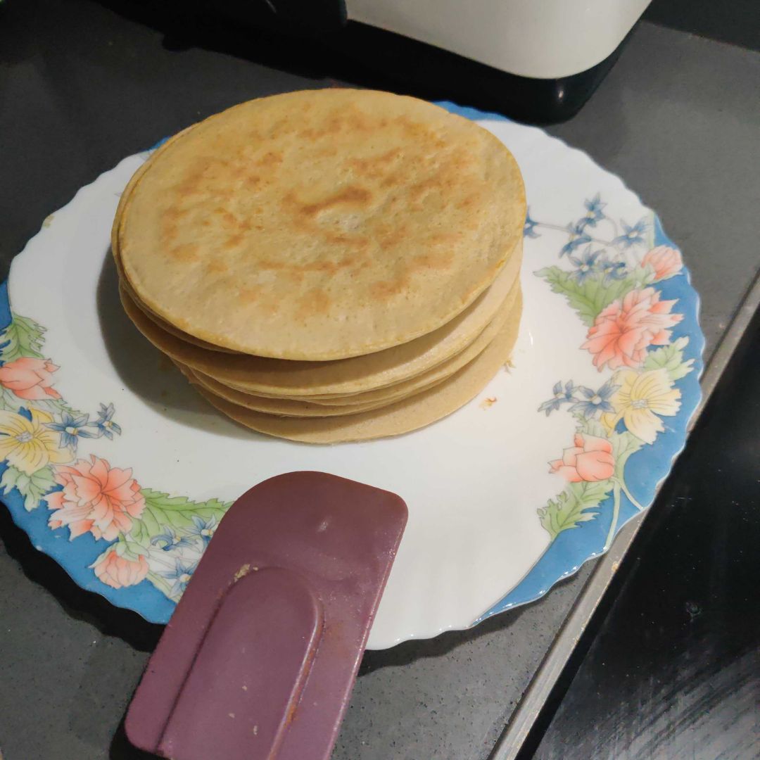 Tortitas proteicas para crear músculos de acero 🦾🦿 Paso 3 Tortitas proteicas para crear músculos de acero 🦾🦿 Paso 3