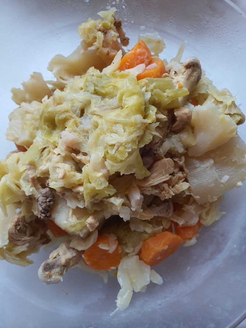 Crema de verduras con rulo de cabra Paso 3 Crema de verduras con rulo de cabra Paso 3
