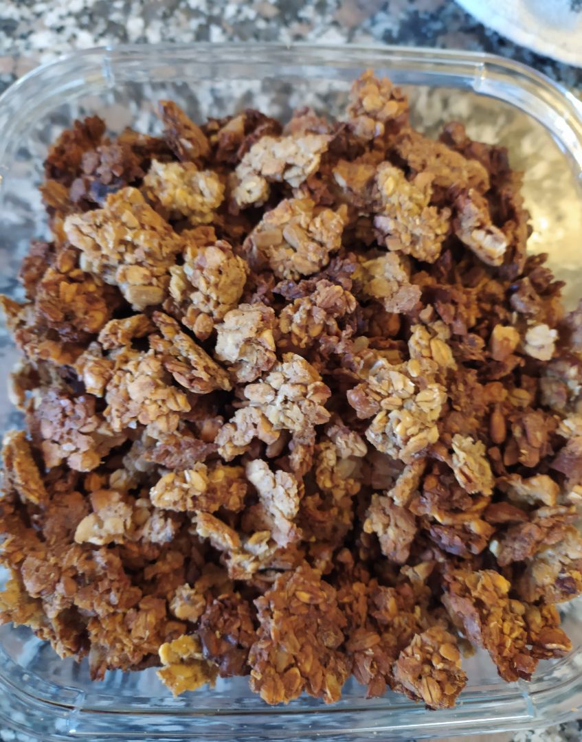 Granola casera sin azúcar 😋✨