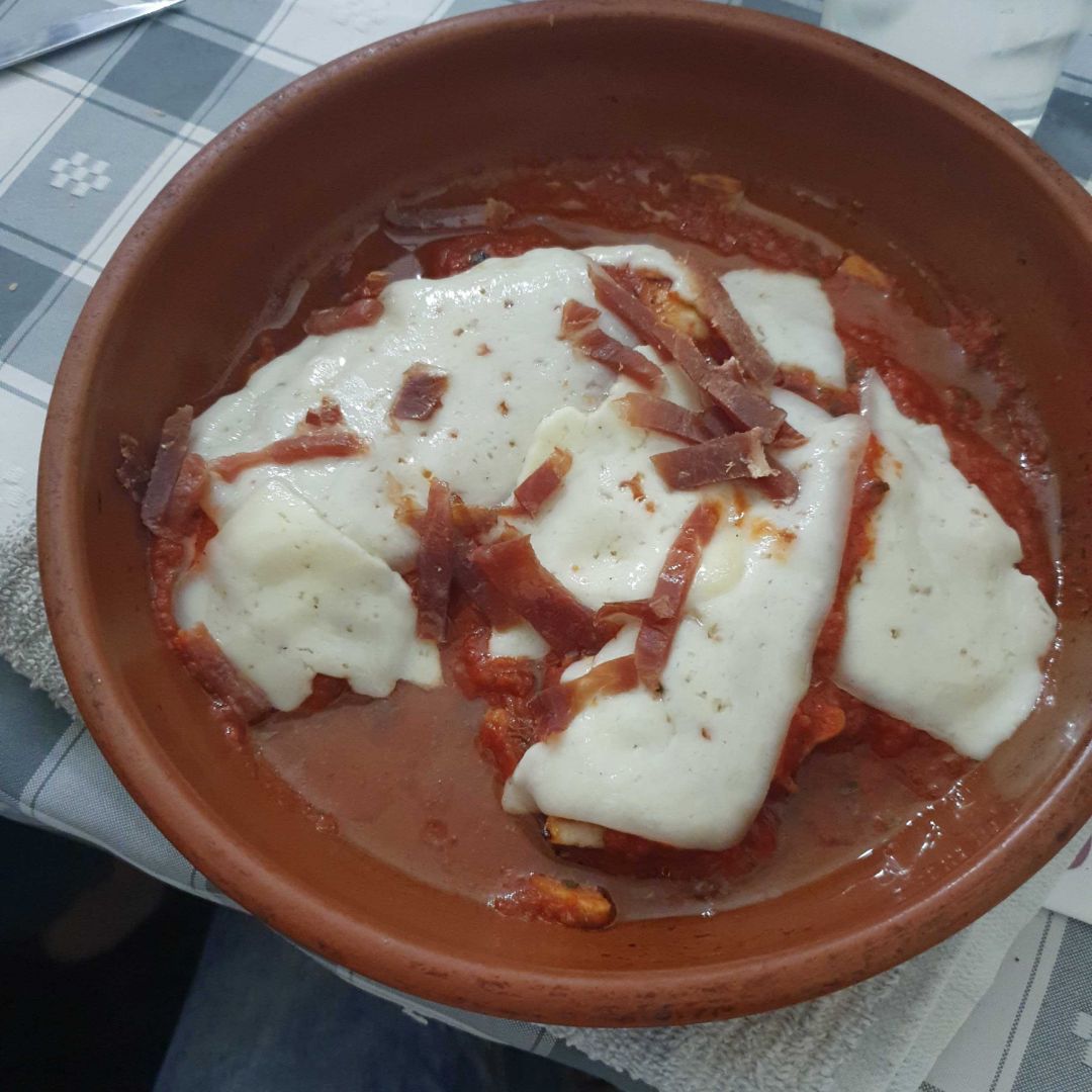 Pollo a la italiana Pollo a la italiana