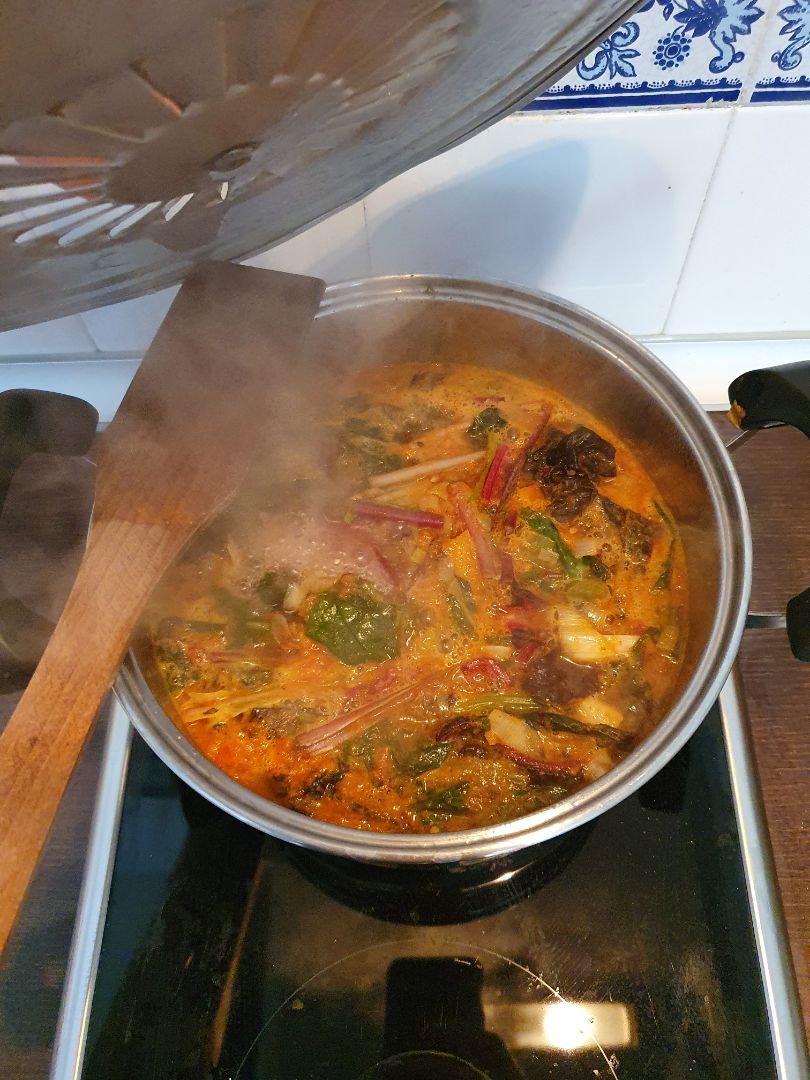 Potaje de garbanzos vegano. Paso 4 Potaje de garbanzos vegano. Paso 4