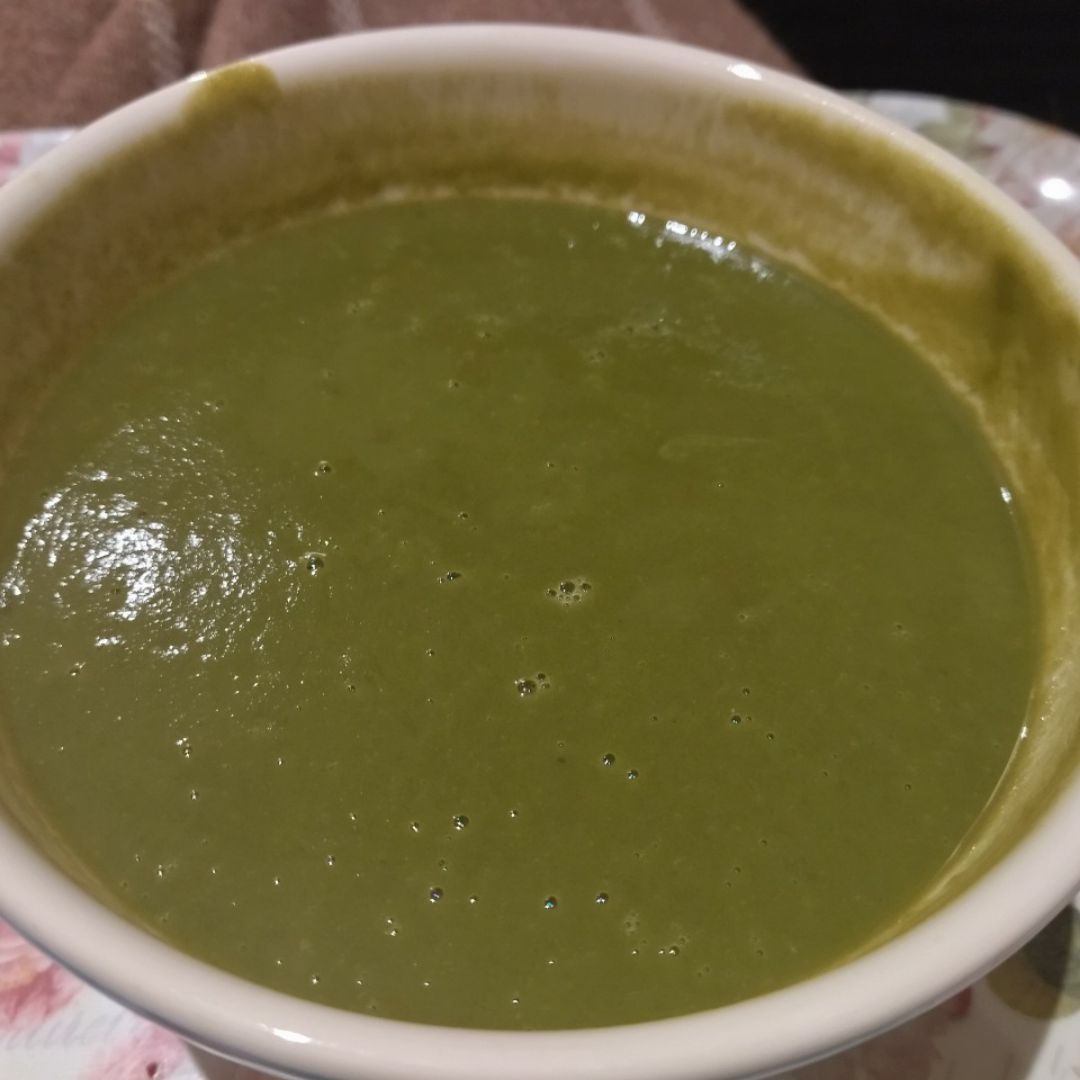 Crema de espinaca y calabaza Crema de espinaca y calabaza