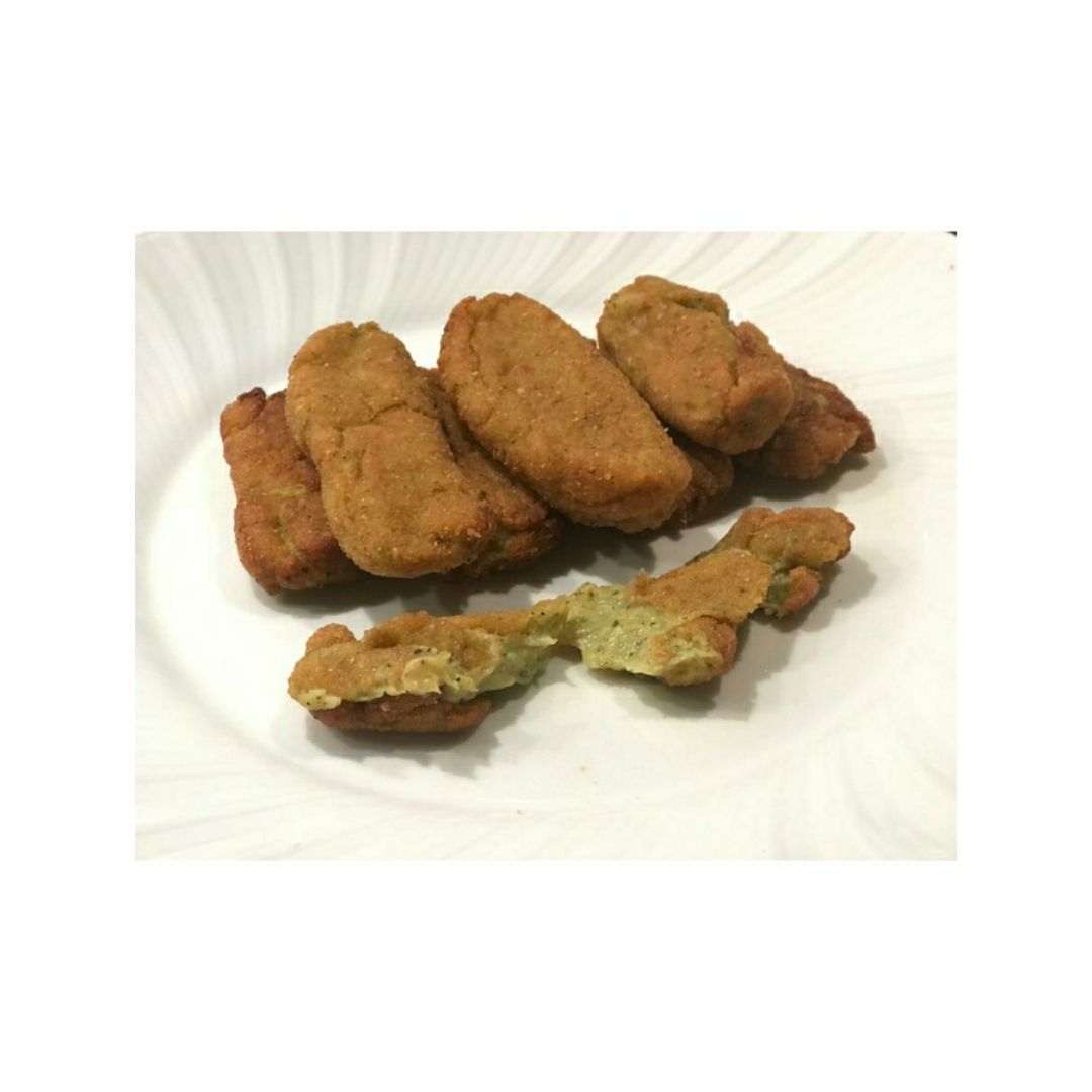 Croquetas de puerro y calabacín 