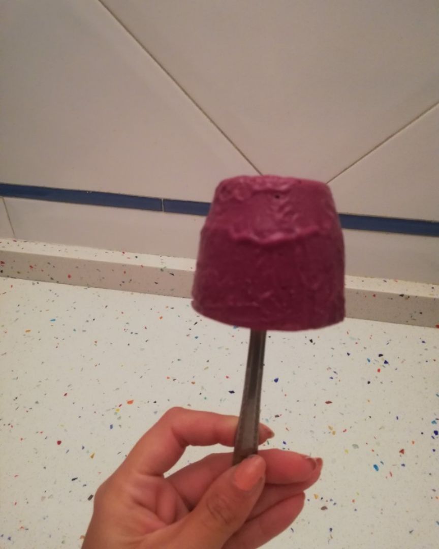 Helado de arándanos Helado de arándanos
