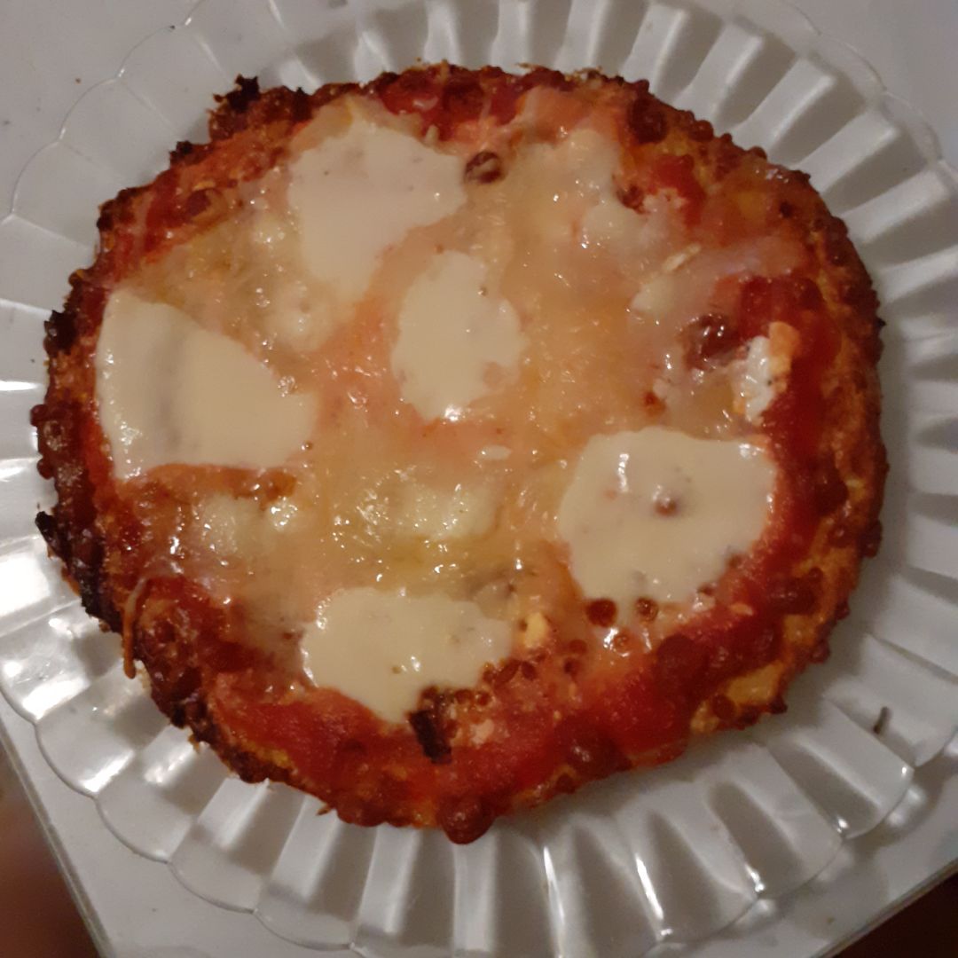 Pizza base de coliflor Pizza base de coliflor
