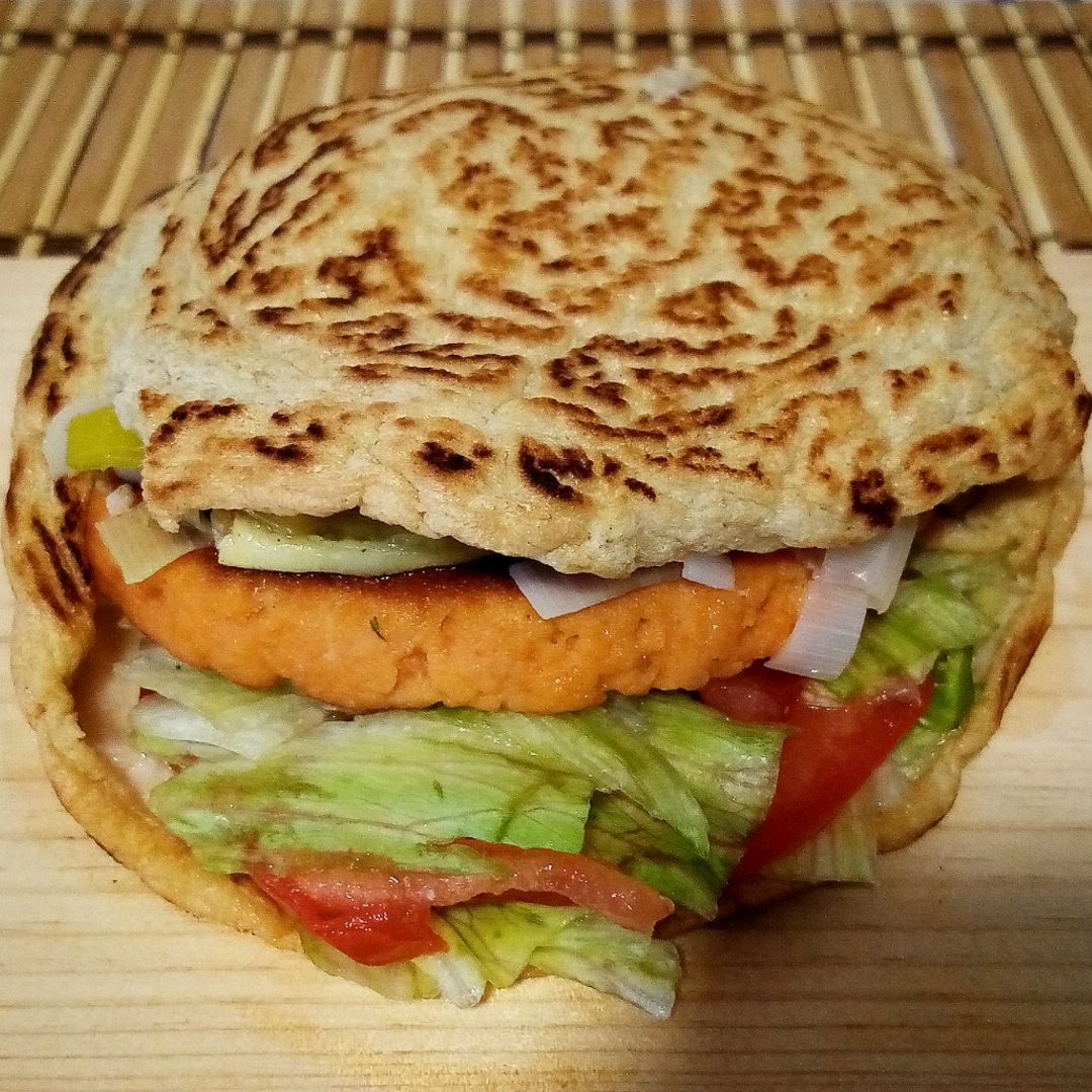 Falso pan de pita Falso pan de pita