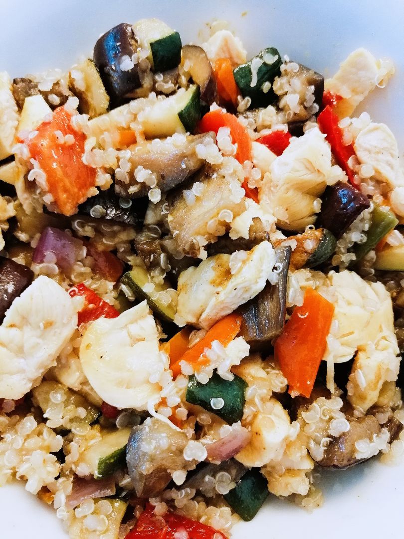 Vegetables and quinoa bowl Vegetables and quinoa bowl