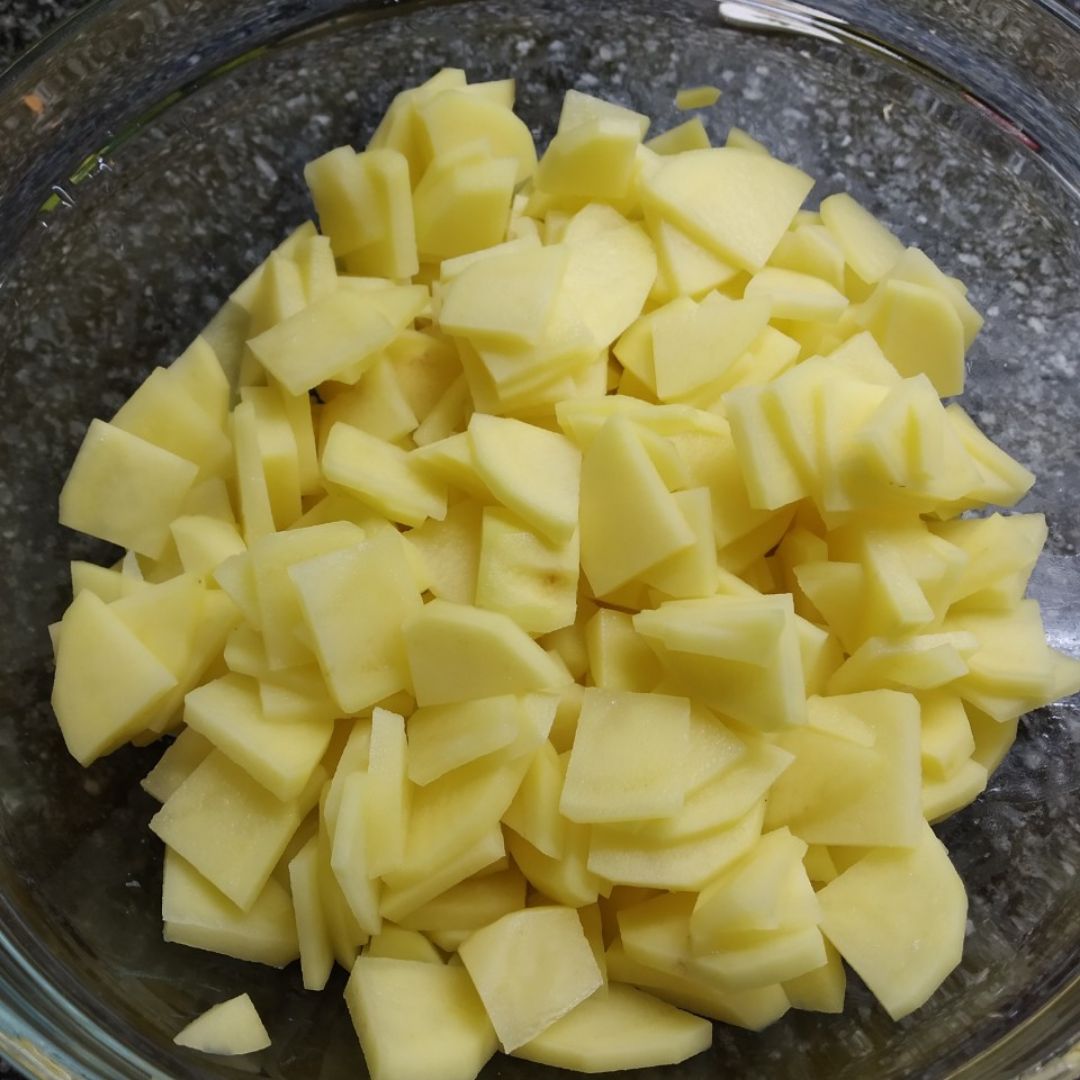 Tortilla de patatas Paso 1