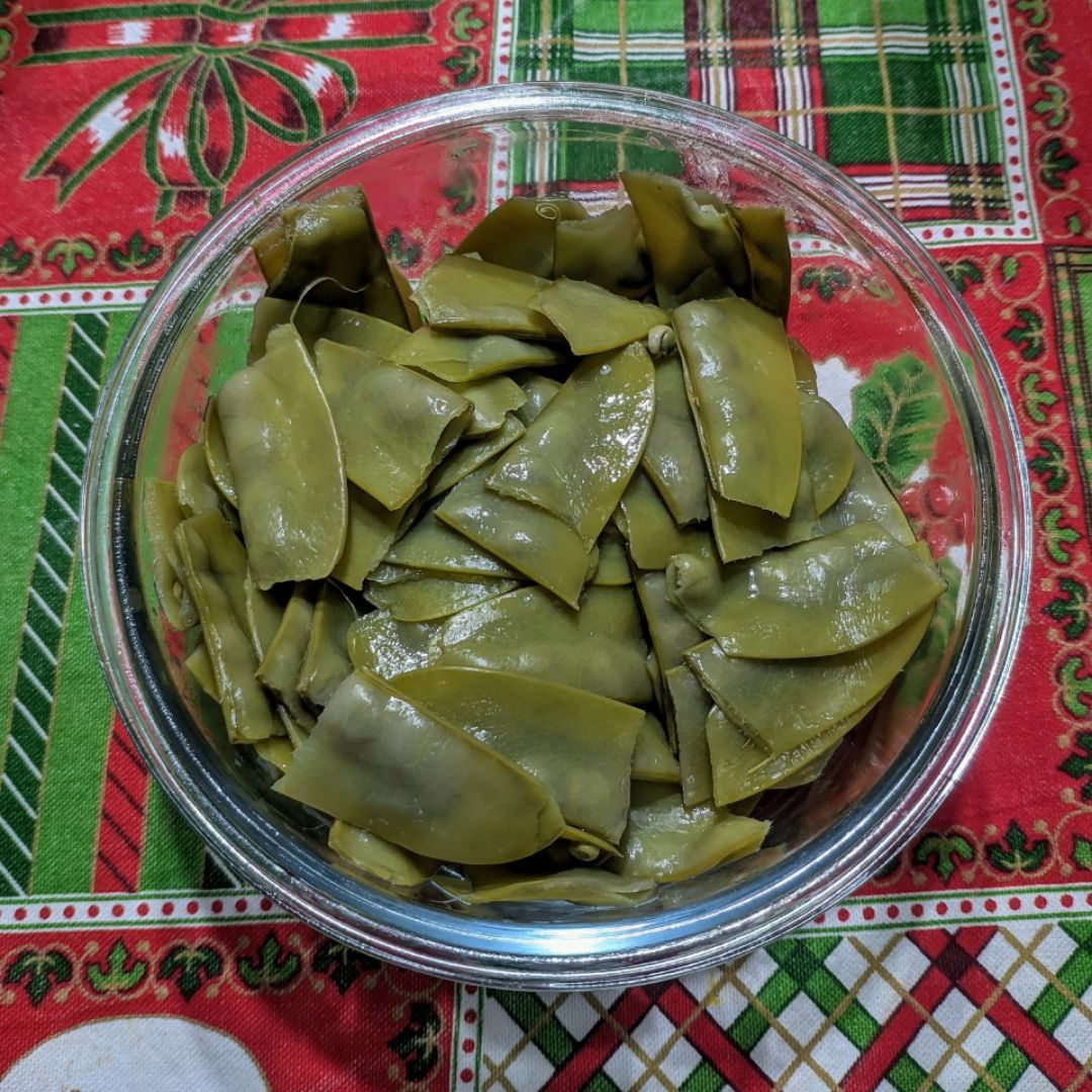 Tirabeque cocido Tirabeque cocido