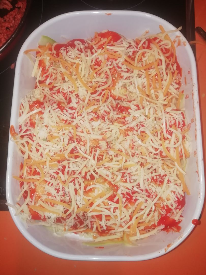 Canelón de Calabacín sin pasta Paso 6 Canelón de Calabacín sin pasta Paso 6