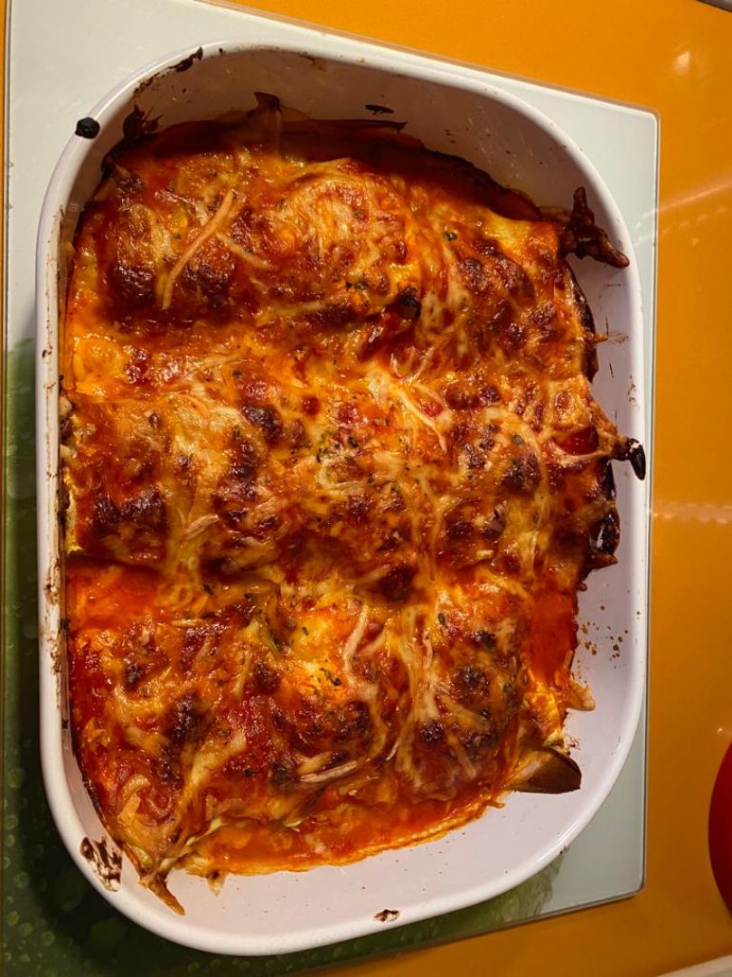 Canelón de Calabacín sin pasta Paso 7 Canelón de Calabacín sin pasta Paso 7