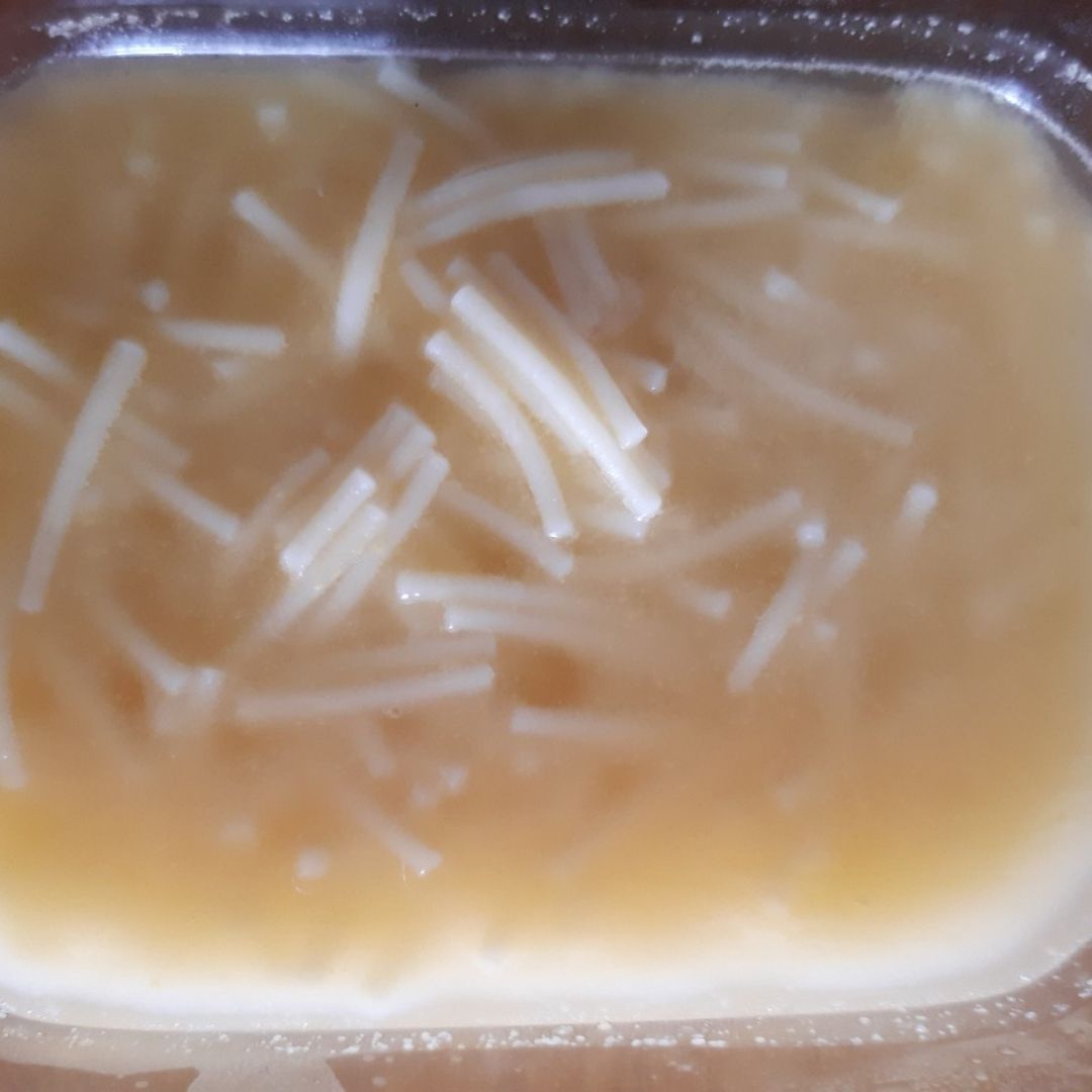 Sopa fideos rápida Sopa fideos rápida