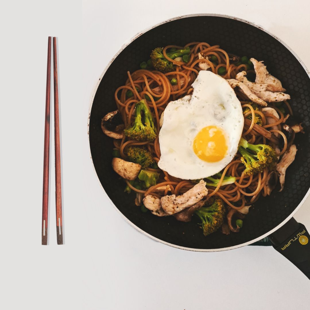 Wok con pasta integral 🍜 Wok con pasta integral 🍜