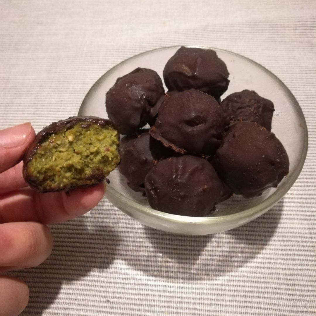 Bolas de matcha