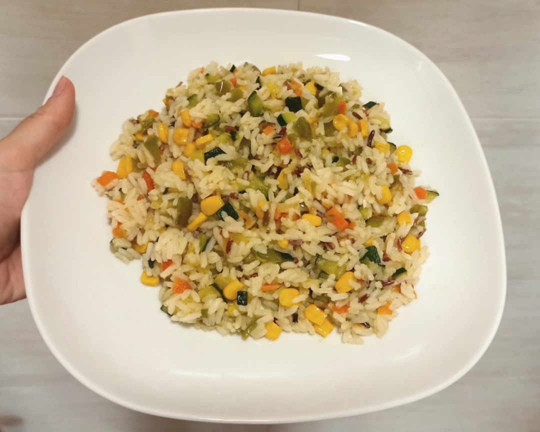 Arroz con verduras