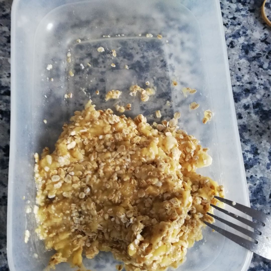 Vasitos de avena, platano y chocolate 99% Paso 0 Vasitos de avena, platano y chocolate 99% Paso 0