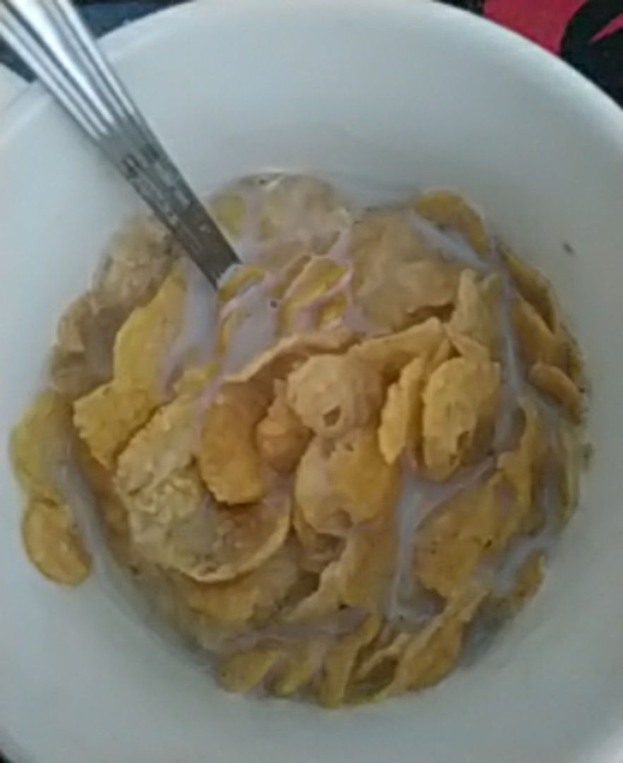 Desayuno café con cereales Desayuno café con cereales
