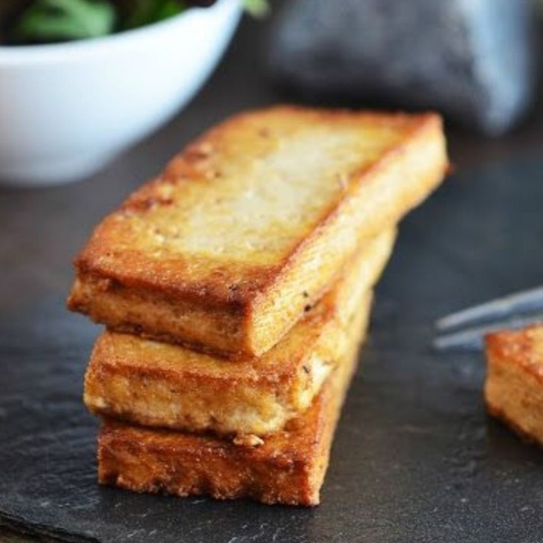 Tofu a la plancha Tofu a la plancha