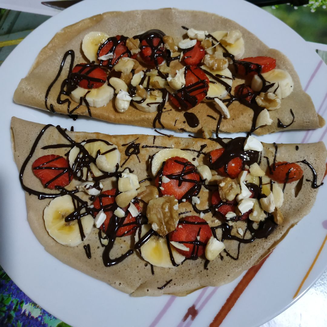 Crepes de avena Crepes de avena