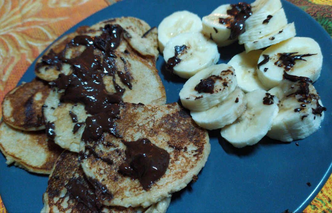 Mini pancakes saludables