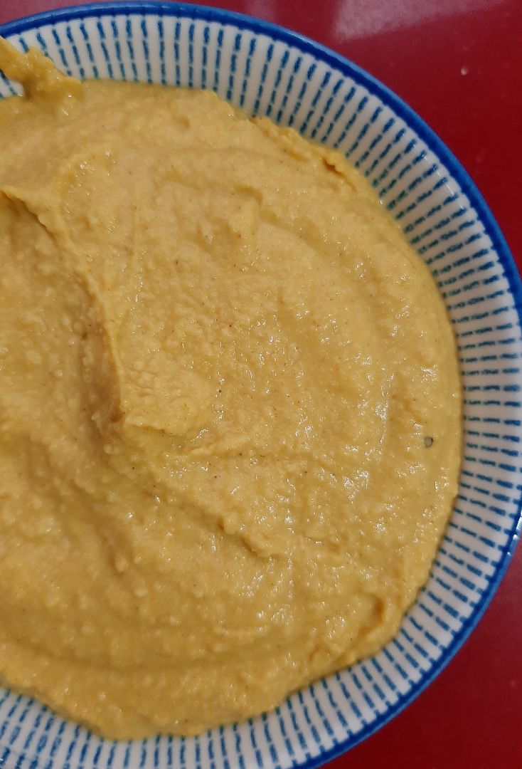 Hummus de cúrcuma Hummus de cúrcuma
