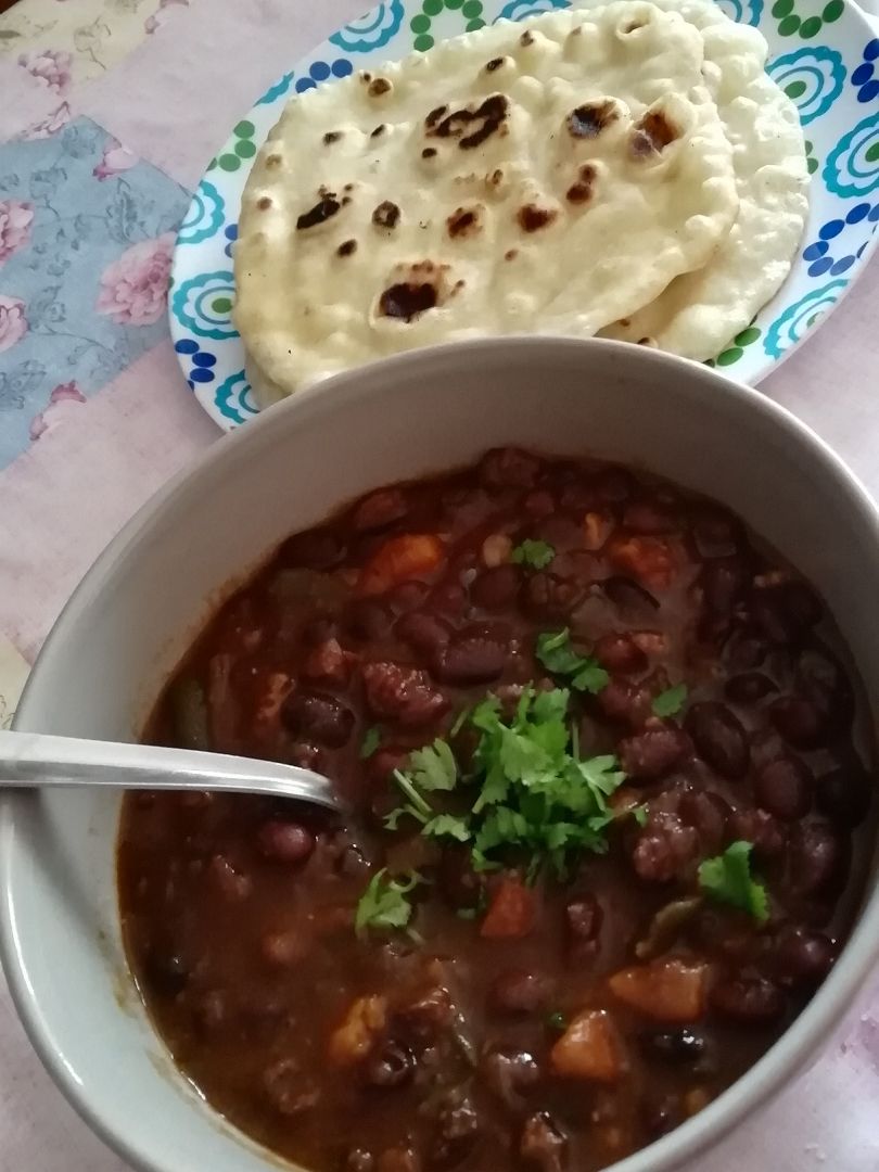 Chili vegano con boniato y soja texturizada 🌶️🍲🍠 Chili vegano con boniato y soja texturizada 🌶️🍲🍠