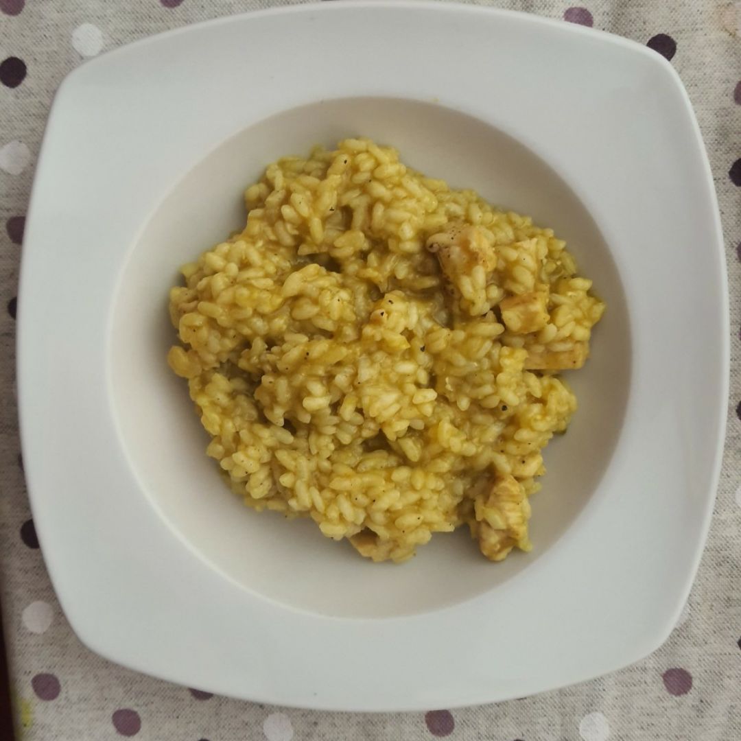 Arroz con pollo al curry Arroz con pollo al curry