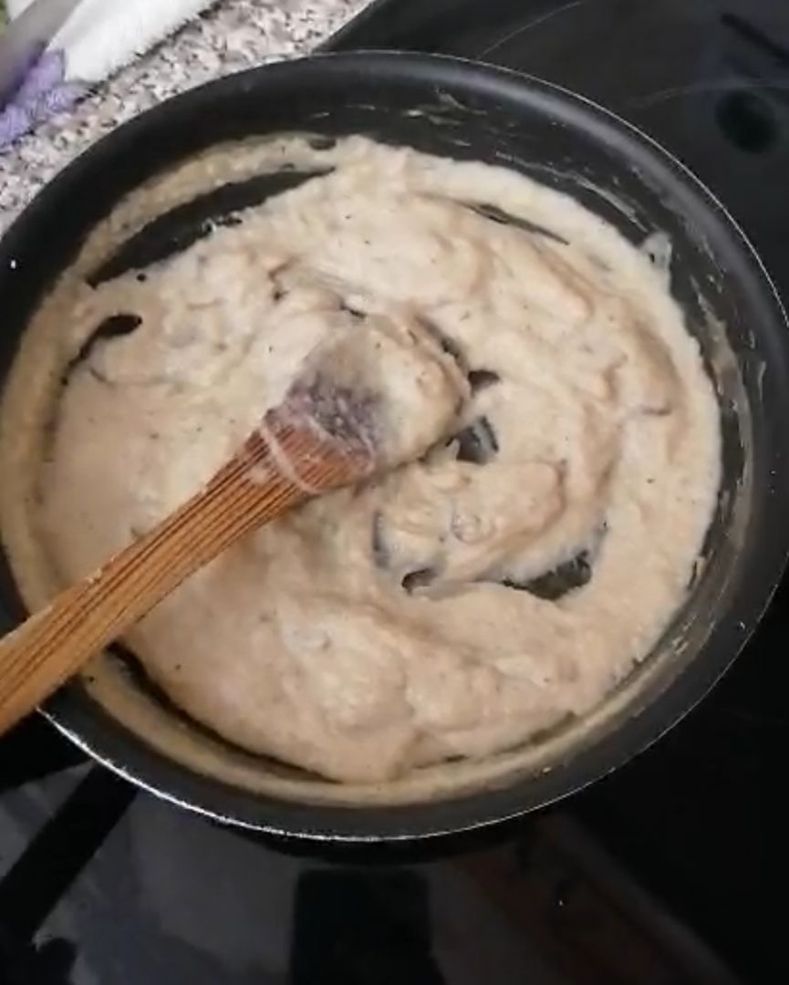 Pasta a la crema de coliflor Paso 2 Pasta a la crema de coliflor Paso 2