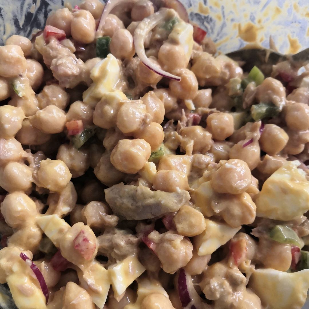 Ensalada de garbanzos Ensalada de garbanzos