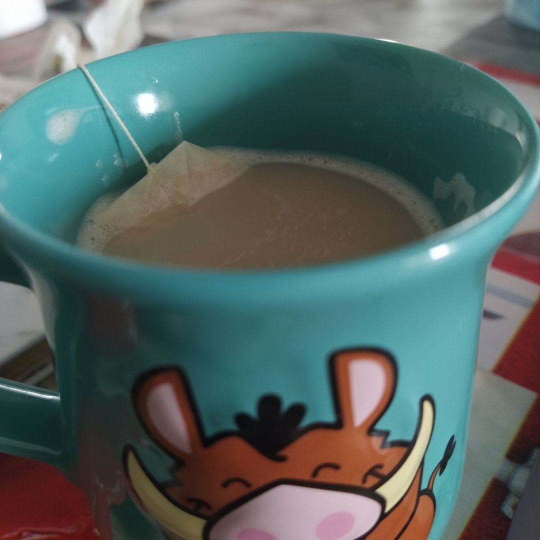 Té negro con leche Té negro con leche