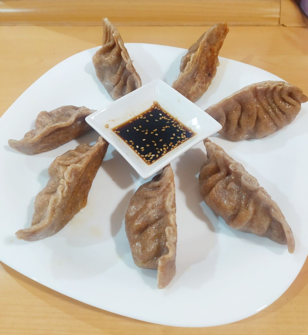 Gyozas de ternera y verduritas