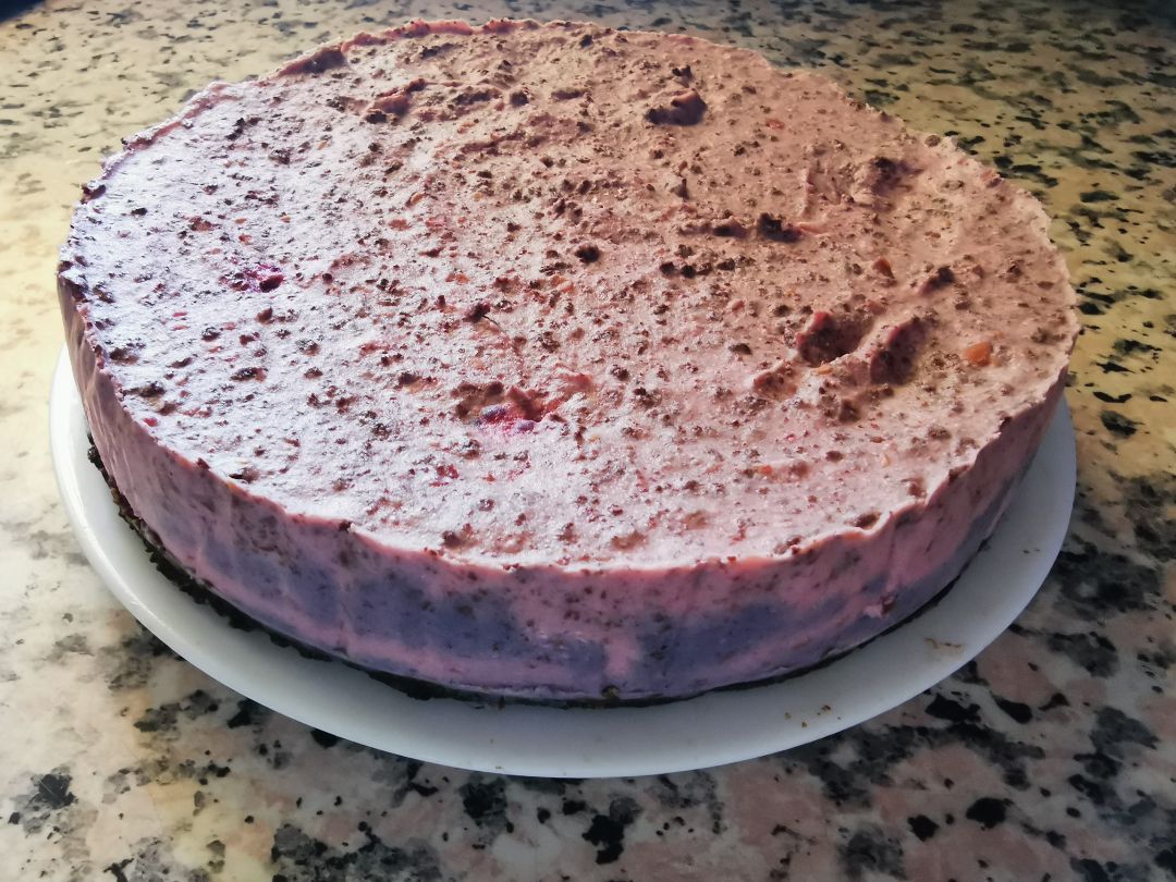 Tarta de frambuesas Paso 2 Tarta de frambuesas Paso 2