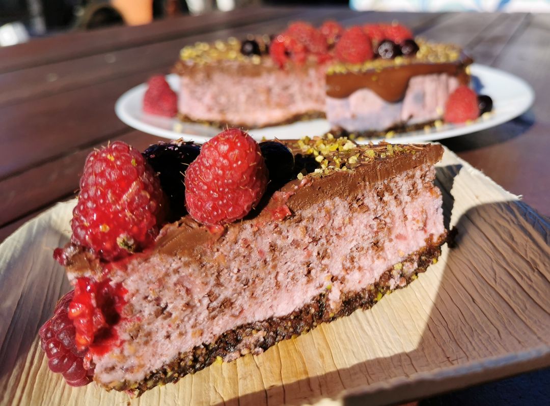 Tarta de frambuesas Paso 3 Tarta de frambuesas Paso 3