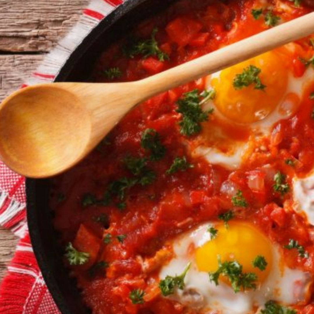 Huevos con tomate Huevos con tomate