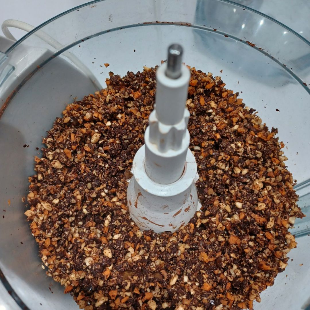 Energy bolas de zanahoria y cacao Paso 2 Energy bolas de zanahoria y cacao Paso 2