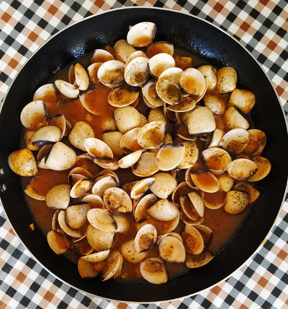 Almejas a la marinera Almejas a la marinera