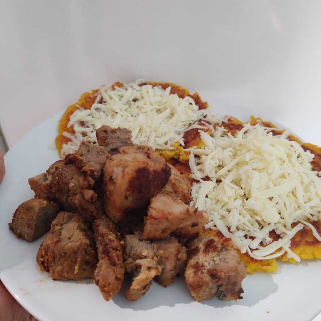 Cachapa con Cerdo Cachapa con Cerdo