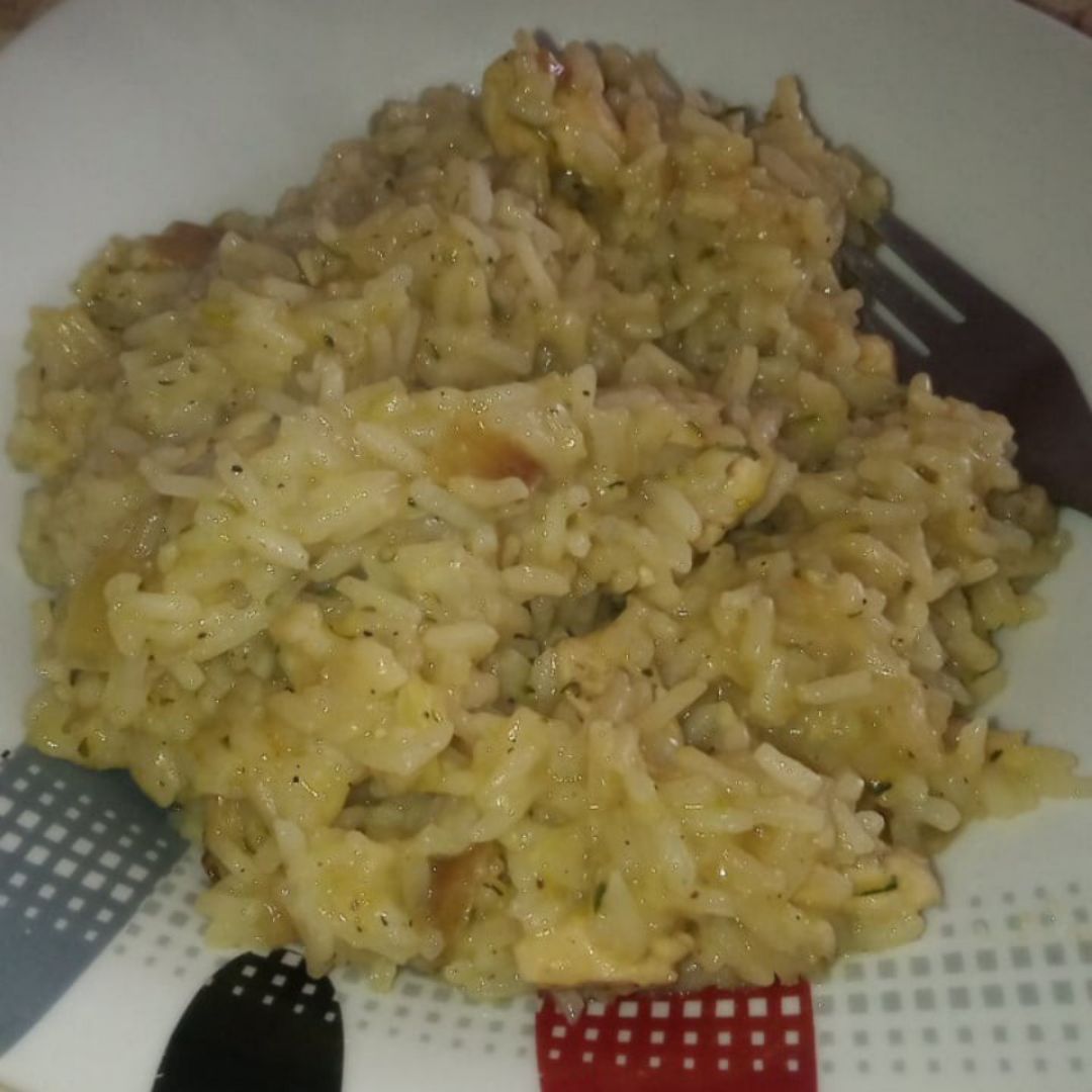 Risotto de calabacín Risotto de calabacín