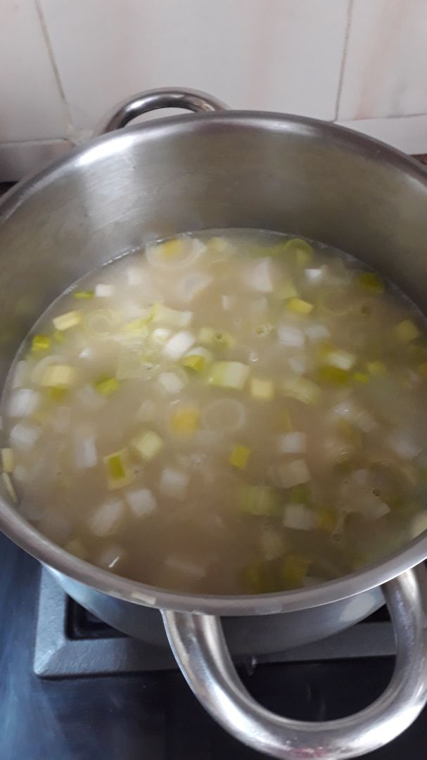 Vichyssoise Paso 1
