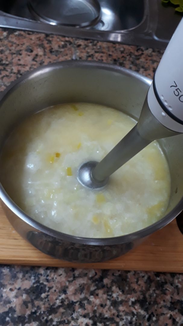 Vichyssoise Paso 2