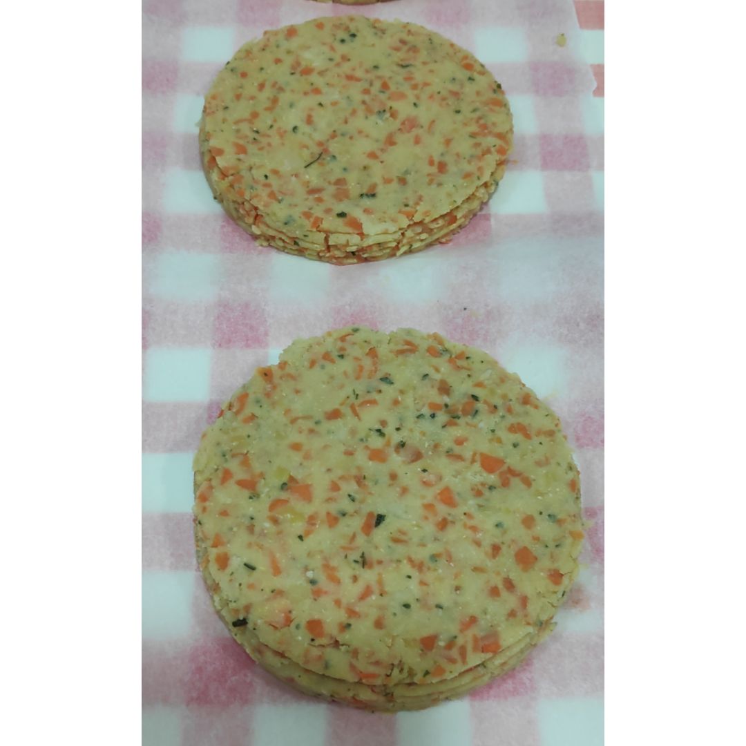 Hamburguesa de garbanzos Hamburguesa de garbanzos
