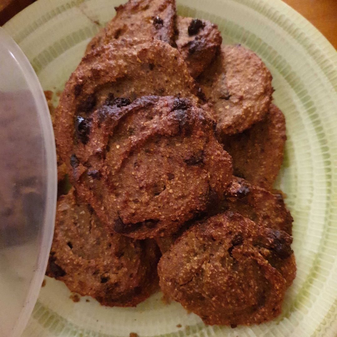 Cookis de avena y plátano Cookis de avena y plátano