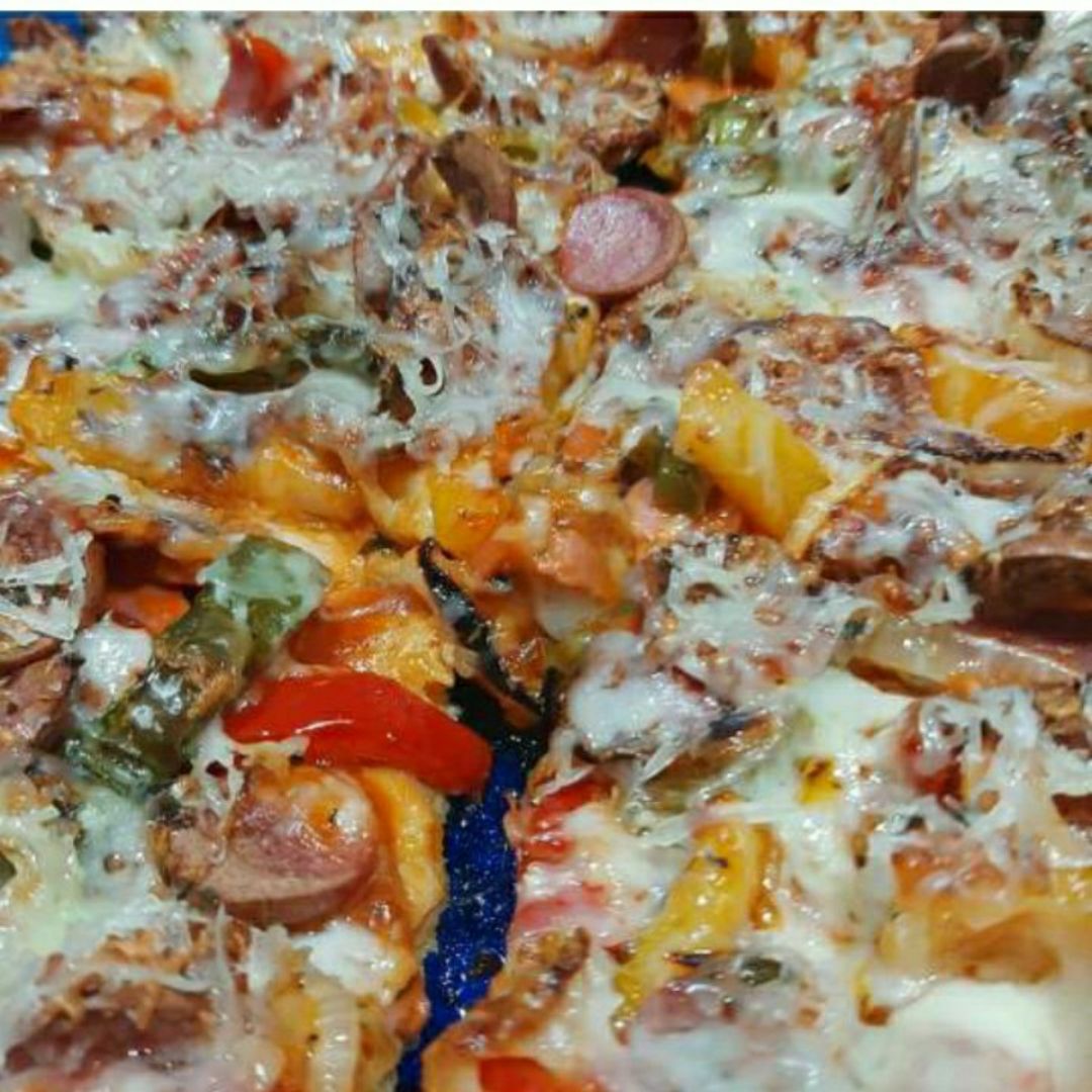 Pizza base de coliflor 👌 Pizza base de coliflor 👌
