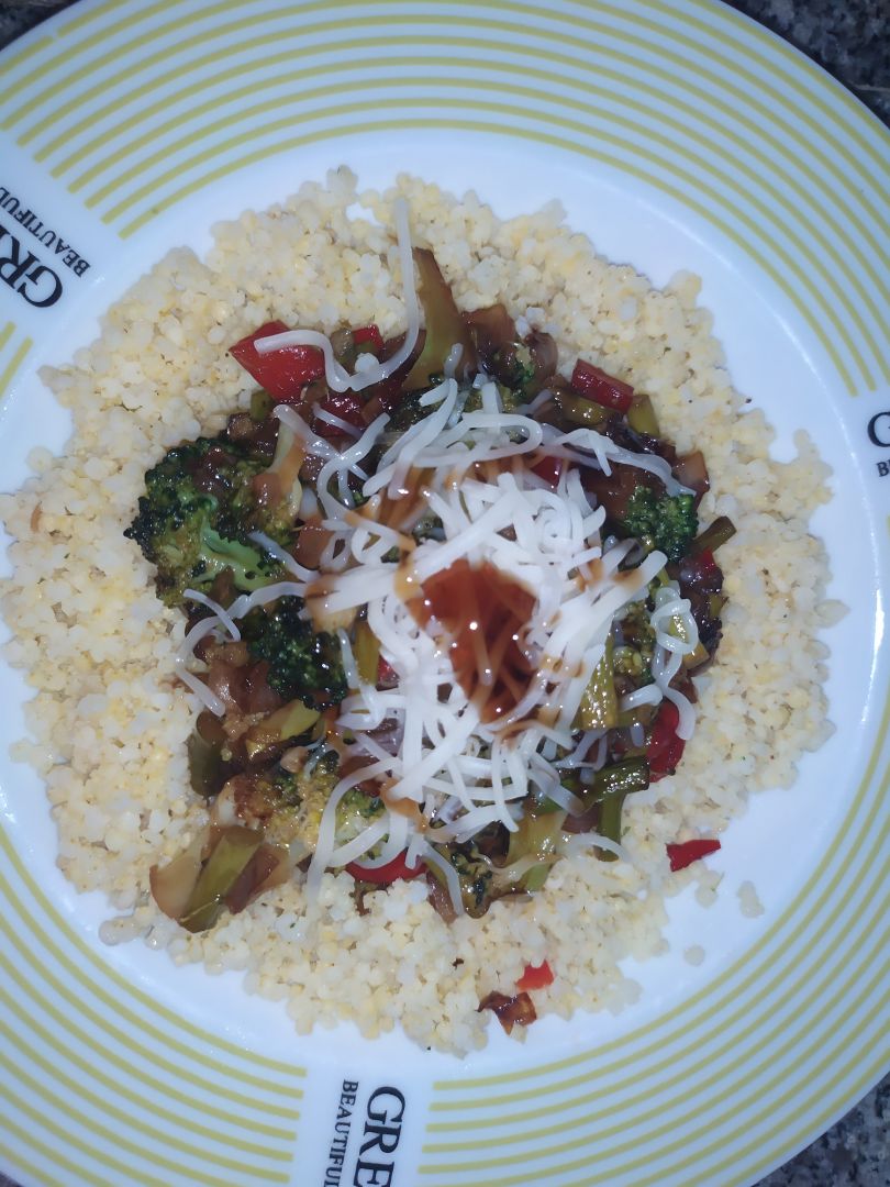 Mijo con verduras Mijo con verduras
