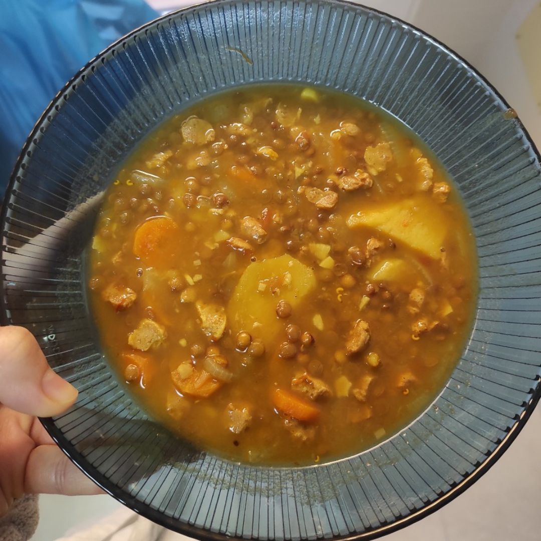 Lentejas de mi abuela a mi manera Lentejas de mi abuela a mi manera