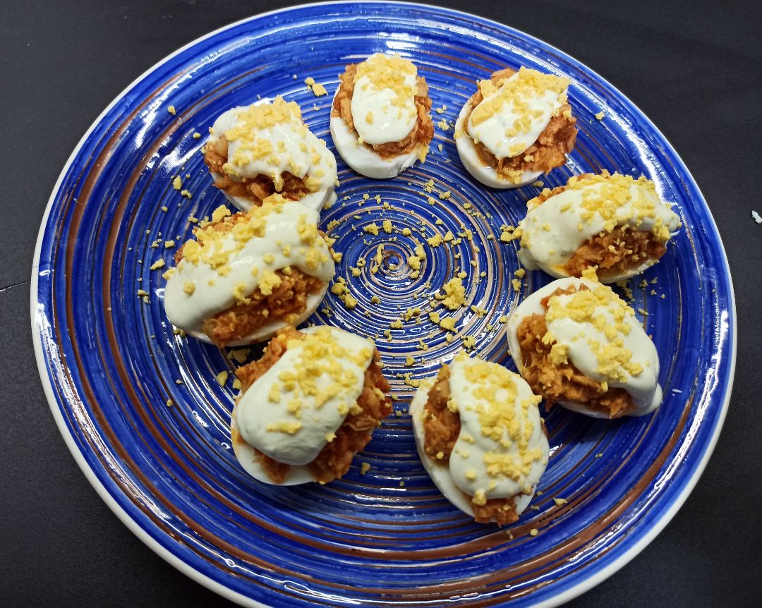 Huevos rellenos Huevos rellenos