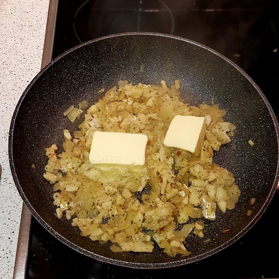 Lasaña de bacalao Paso 3 Lasaña de bacalao Paso 3