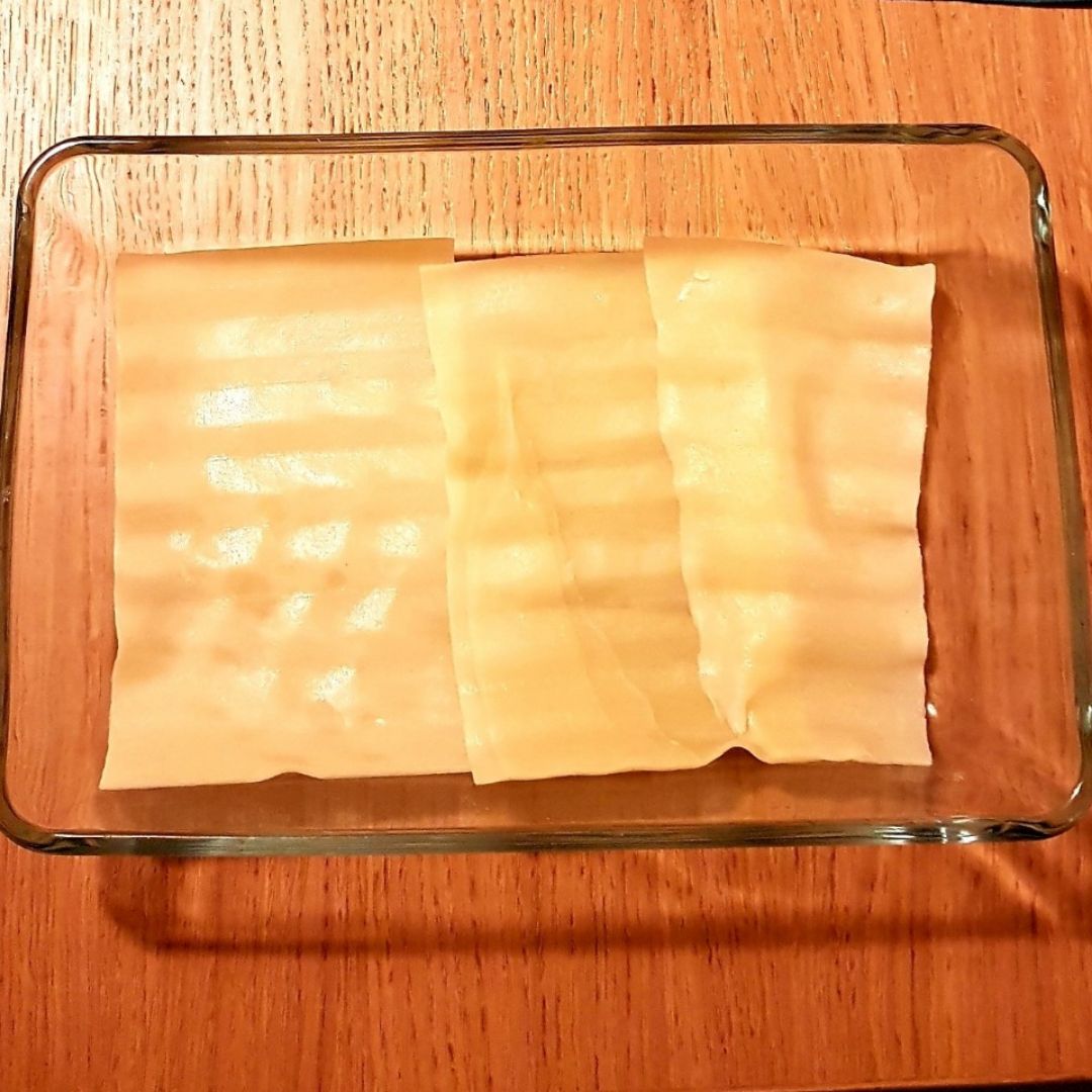 Lasaña de bacalao Paso 5 Lasaña de bacalao Paso 5