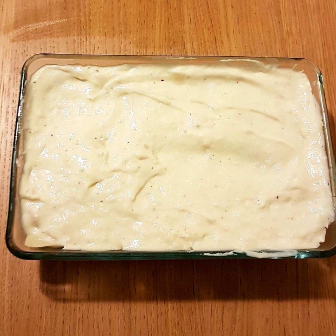 Lasaña de bacalao Paso 8 Lasaña de bacalao Paso 8