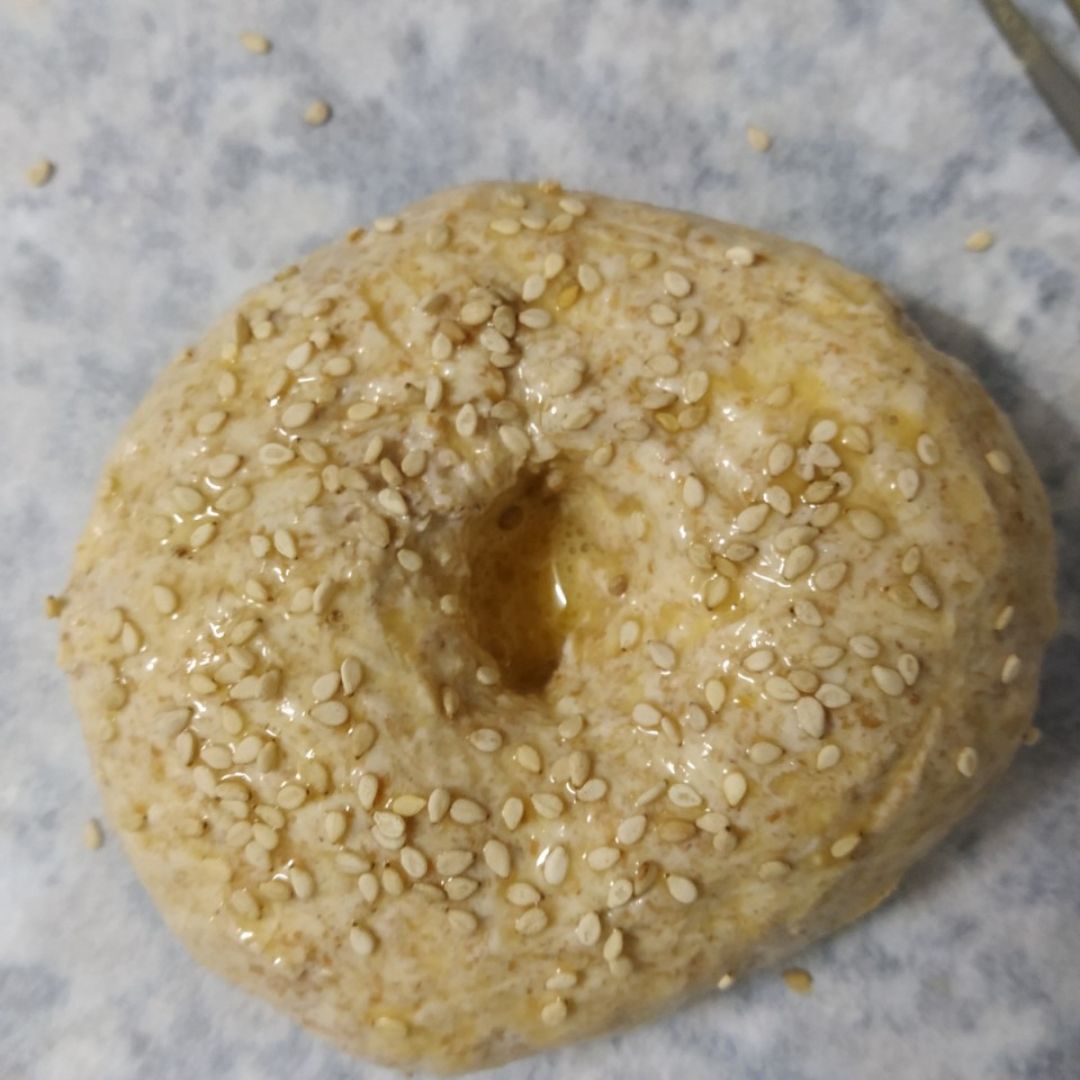 BAGEL SALUDABLE 🥯 Paso 4